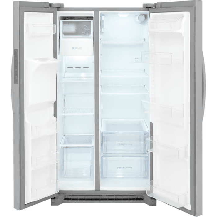 25.6-Cu Ft Side-By-Side Refrigerator with Ice Maker, Water and Ice Dispenser (Fingerprint Resistant Stainless Steel) ENERGY STAR - Image 3