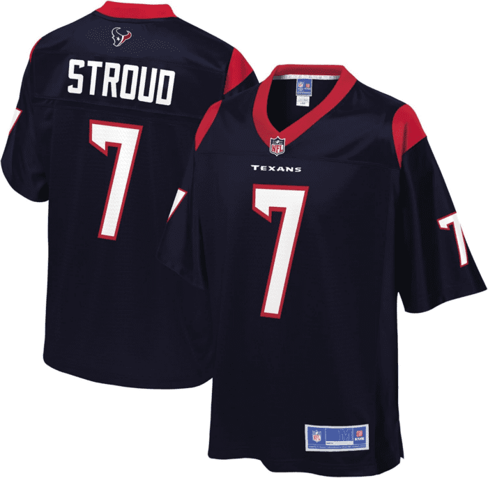 Men'S C.J. Stroud Navy Houston Texans Pro Line Jersey