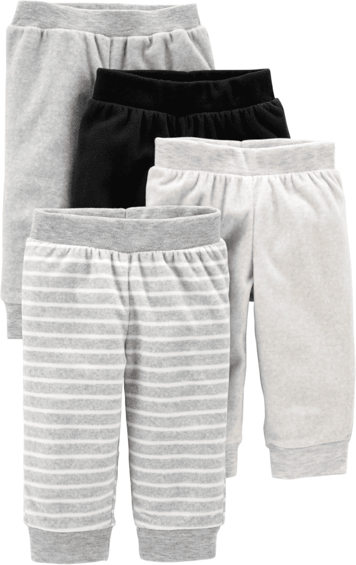 Baby 4-Pack Fleece Pants