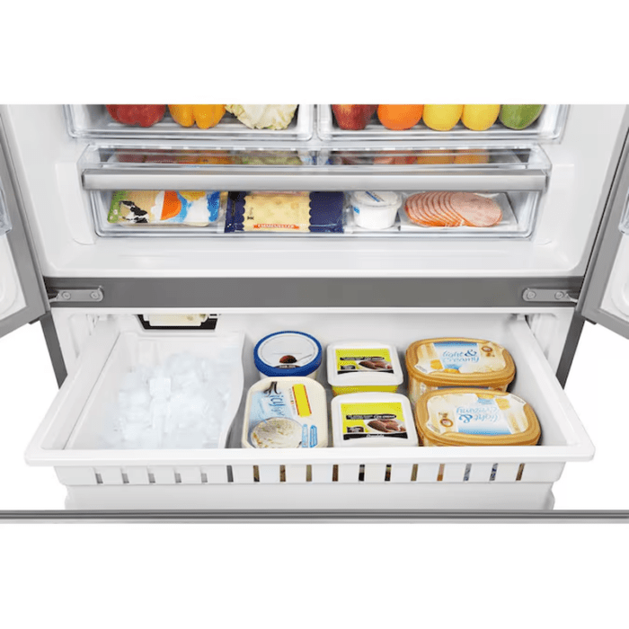 Pureflat 26.6-Cu Ft French Door Refrigerator with Ice Maker and Water Dispenser (Fingerprint Resistant Stainless Steel) ENERGY STAR - Image 20