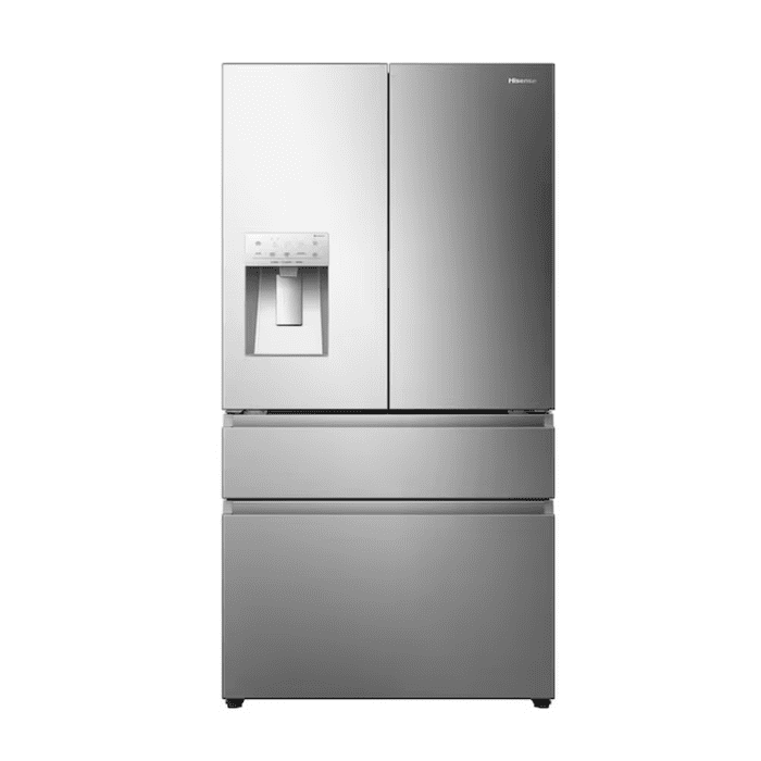 Pureflat 25.6-Cu Ft 4-Door Smart French Door Refrigerator with Ice Maker, Water and Ice Dispenser (Stainless Steel) ENERGY STAR