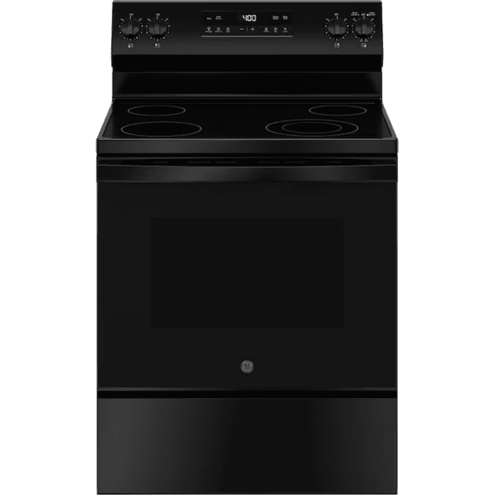 30-In Glass Top 4 Burners 5.3-Cu Ft Steam Cleaning Freestanding Electric Ran (Stainless Steel) - Image 18