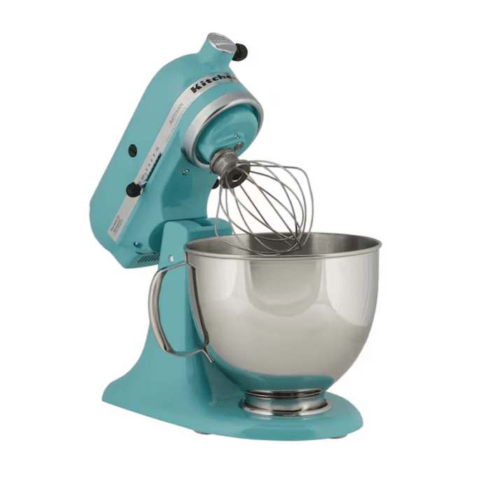 Artisan Aqua Sky 5-Quart Tilt-Head Stand Mixer - Image 5