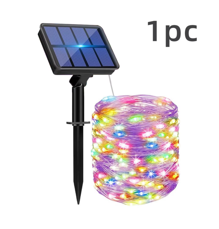 300LED Solar Fairy Lights Outdoor Waterproof String Light 8 Modes Christmas Garland Decoration 2024 Garden Party Wedding - Image 10