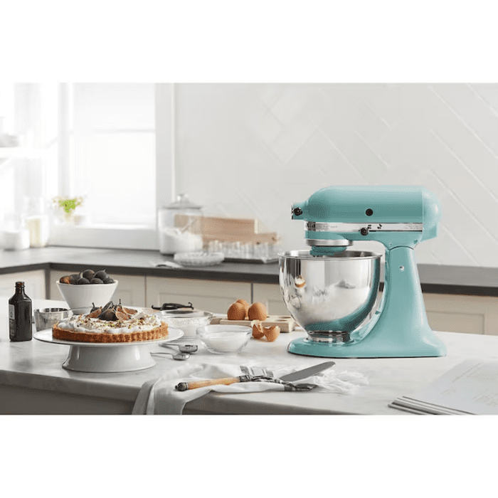 Artisan Aqua Sky 5-Quart Tilt-Head Stand Mixer - Image 8