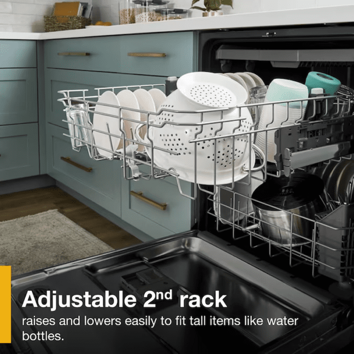 Eco Series 24-In Top Control Built-In Dishwasher with Third Rack (Fingerprint Resistant Stainless Steel), 51-Dba Standard Sound Level - Image 6