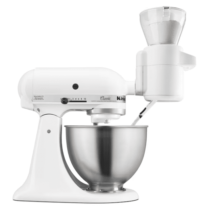 Classic Series White 4.5-Quart Tilt-Head Stand Mixer - Image 6