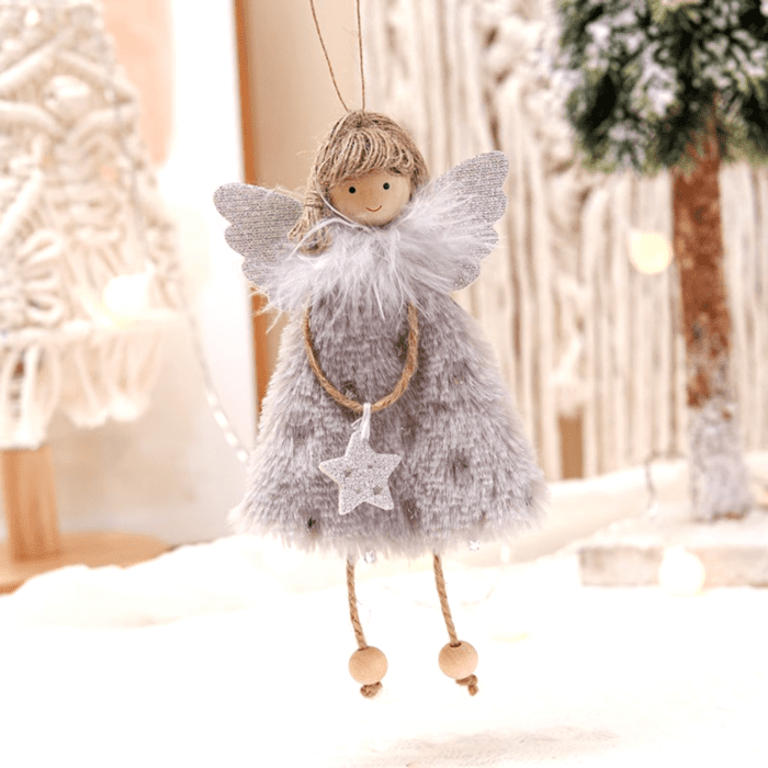 2025 Navidad Christmas Angel Dolls Xmas Tree Pendant Ornaments 2024 New Year Gifts Christmas Decoration for Home Natal Noel Deco