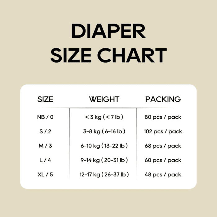 Diapers, Viscose from Bamboo Diapers, Natural Soft Disposable Nappies for Infant, Size 4 Suitable for 20 to 31Lb (Large - 60 Count) - Image 5