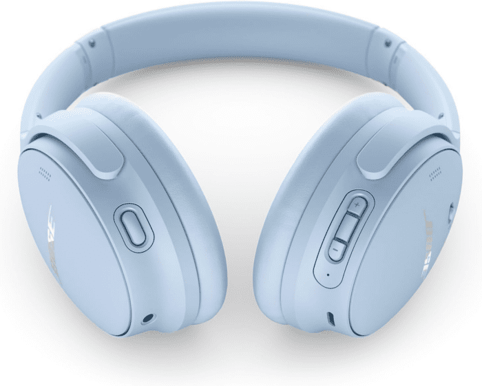 Quietcomfort Bluetooth Headphones, Wireless Headphones, over Ear Noise Cancelling Headphones with Mic, up to 24 Hours of Battery Life, Moonstone Blue - Limited Edition Color - Image 4