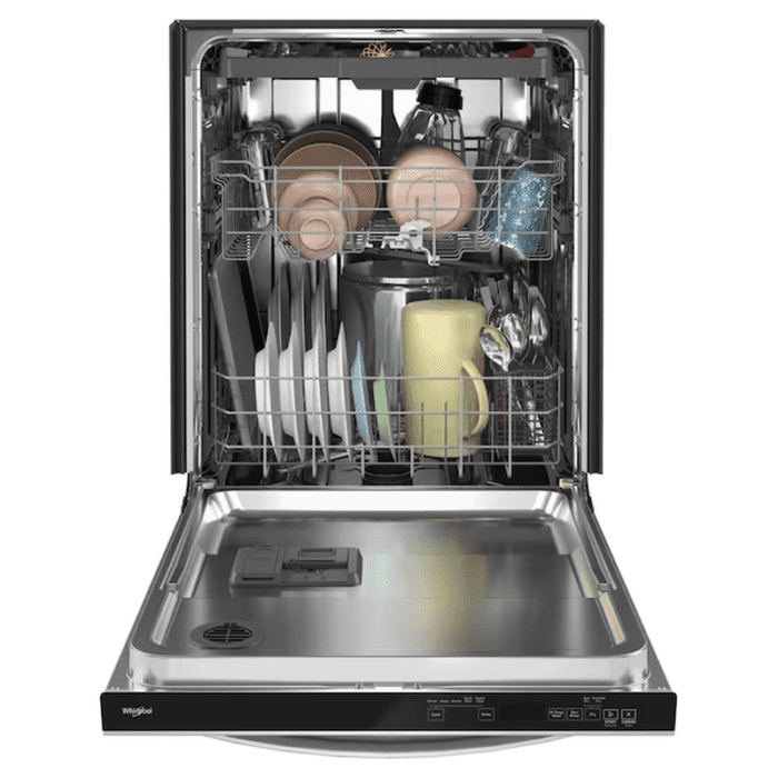 Eco Series Large Capacity 24-In Top Control Built-In Dishwasher with Third Rack (Fingerprint Resistant Stainless Steel), 47-Dba Very Quiet Sound Level - Image 3