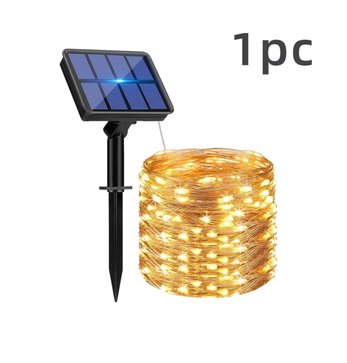 300LED Solar Fairy Lights Outdoor Waterproof String Light 8 Modes Christmas Garland Decoration 2024 Garden Party Wedding - Image 15