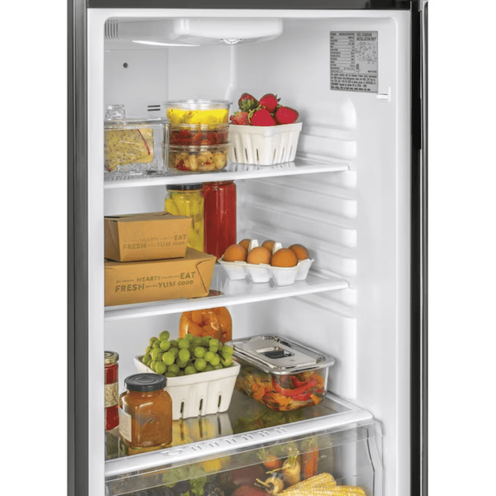 9.7-Cu Ft Counter-Depth Top-Freezer Refrigerator (Black) - Image 5