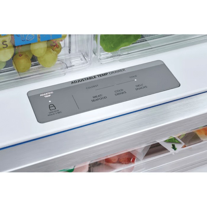 Gallery 27.8-Cu Ft French Door Refrigerator with Dual Ice Maker, Water and Ice Dispenser (Fingerprint Resistant Stainless Steel) ENERGY STAR - Image 5