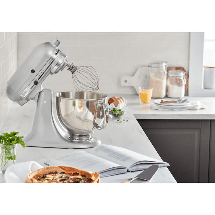 Artisan Metallic Chrome 5-Quart Tilt-Head Stand Mixer - Image 12