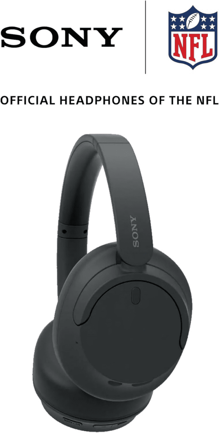 WH-CH720N Noise Canceling Wireless Headphones Bluetooth over the Ear Headset with Microphone and Alexa Built-In, Black New - Image 2