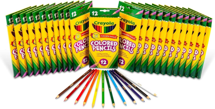 Bulk Colored Pencils for Kids (24Pk), Back to School Supplies for Teachers, Teacher Classroom Must Haves, 12 Colors [Amazon Exclusive] - Image 3