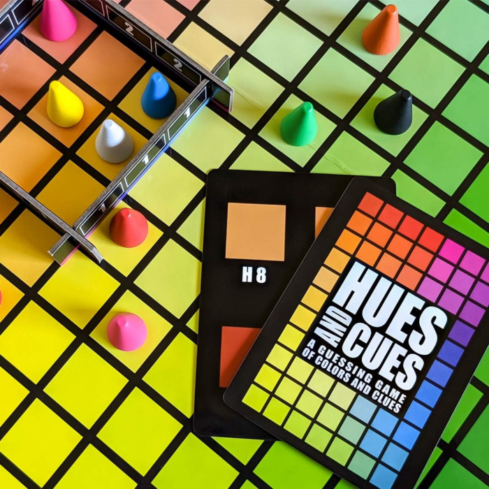 HUES and CUES - Vibrant Color Guessing Board Game for 3-10 Players Ages 8+, Connect Clues and Guess from 480 Color Squares - Image 5