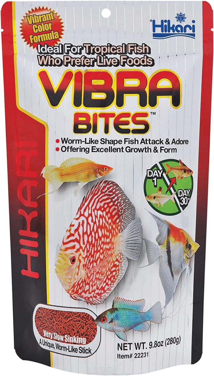 Vibra Bites, Fish Flavor (9.8Oz), Red