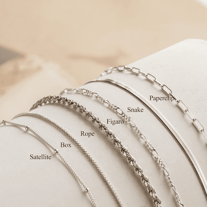 Dainty Silver Bracelets for Women Trendy, 925 Sterling Silver Jewelry Set for Women Bracelets for Women Paperclip Box Herringbone Figaro Rope Chain Bracelet Fashion Pack Gifts for Women - Image 7