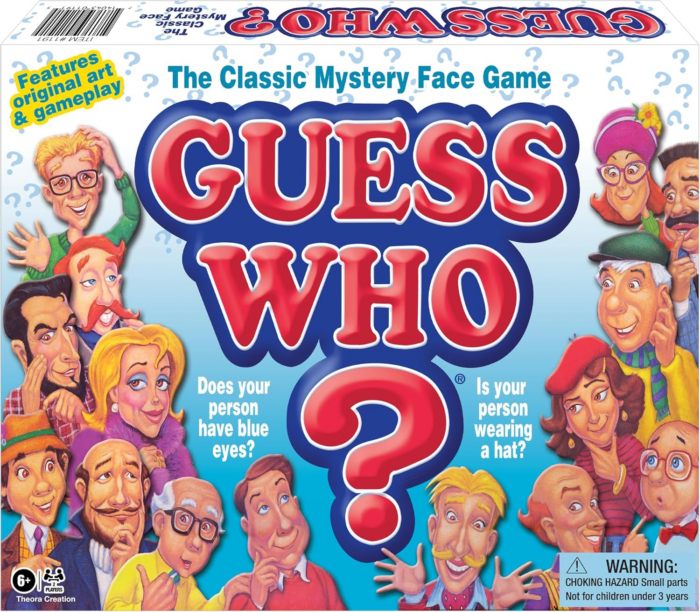 Guess Who? Board Game with Classic Characters by  Games USA, Classic Children'S Mystery Board Game of Deduction for 2 Players, Ages 6+ (1191) - Image 2