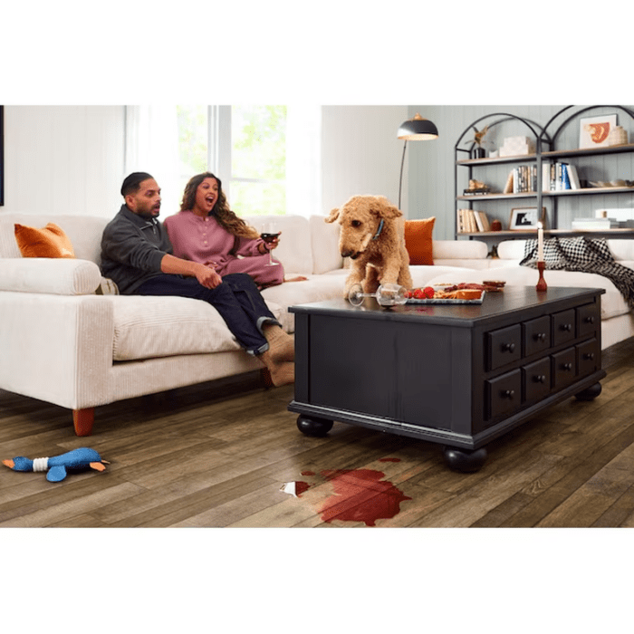 by Coretec Floors Claremount Oak Brown 20-Mil X 7-In W X 48-In L Waterproof Interlocking Luxury Vinyl Plank Flooring (16.54-Sq Ft/ Carton) - Image 6