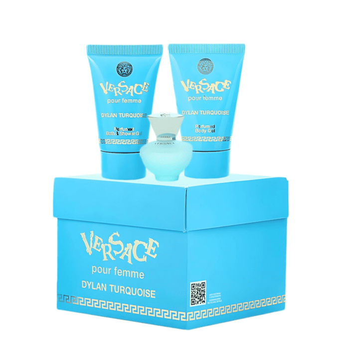 Dylan Turquoise Womens Mini Perfume Trio Gift Set