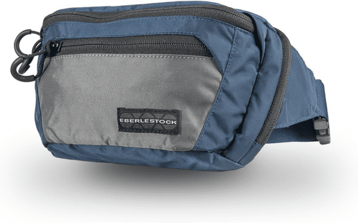 Bando Bag - Tactical Men'S Fanny Pack W/Adjustable Waist Belt, Zippered Pockets, Compact Lightweight Belt Bag, Everyday Hip Pouch for Travel Outdoor Running Hunting, Cobalt Blue