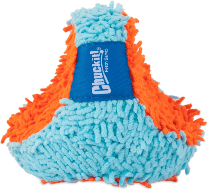 Indoor Fetch Tumbler Dog Toy (6.5 Inch), Orange and Blue - Image 3