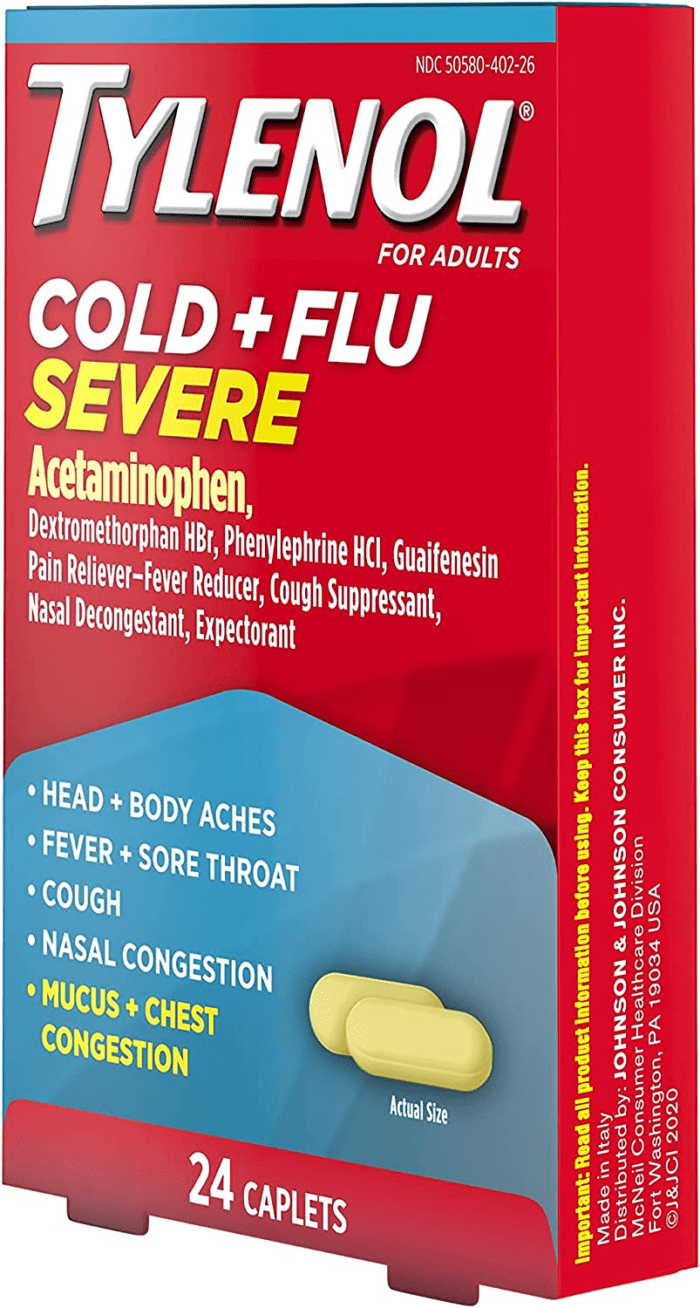 Cold + Flu Severe Medicine Caplets for Fever, Pain, Cough & Congestion, 24 Ct. - Image 11