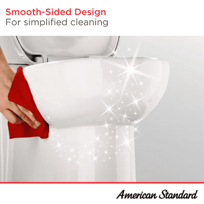 Clean White Elongated Chair Height Soft Close 2-Piece Toilet 12-In Rough-In Watersense 1.28 GPF - Image 11