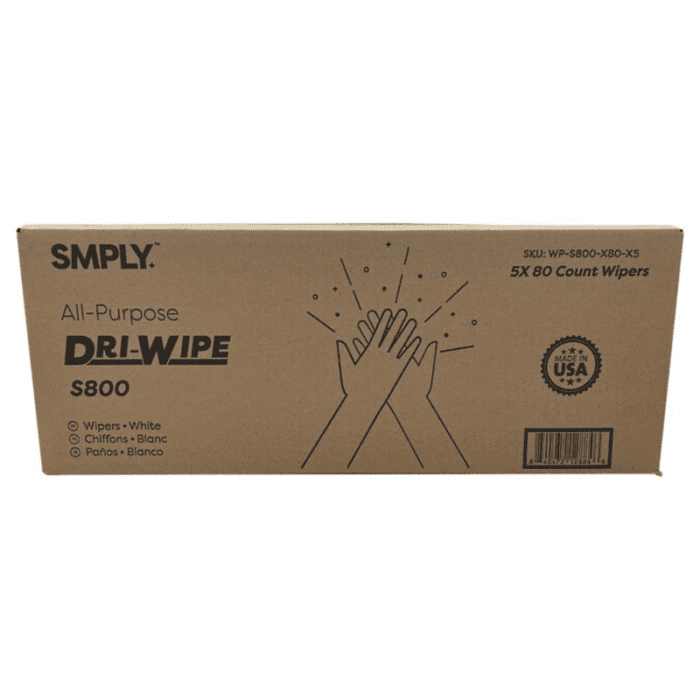 SMPLY All Purpose Dri-Wipe S800 5-Pack Non-Woven Fiber Cloth - Image 4