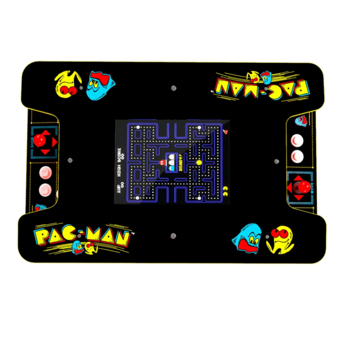 PAC-MAN Arcade Game Table, Full Home Machine, Black Series Edition - Image 8