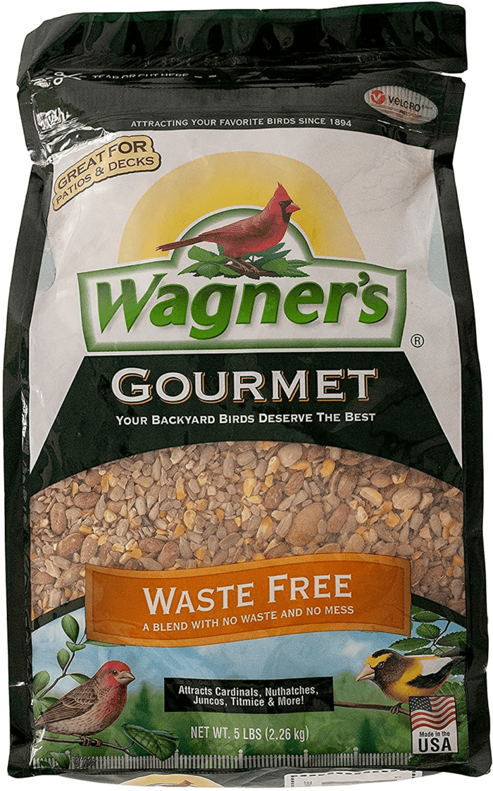 82056 Gourmet Waste Free Wild Bird Food, 5-Pound Bag