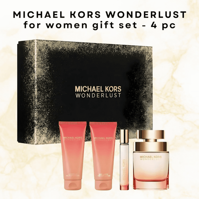 Wonderlust for Women - 4 Pc Gift Set 3.4Oz EDP Spray, 3.4Oz Body Lotion, 3.4Oz Shower Gel, 0.33 Oz EDP Spray - Image 2