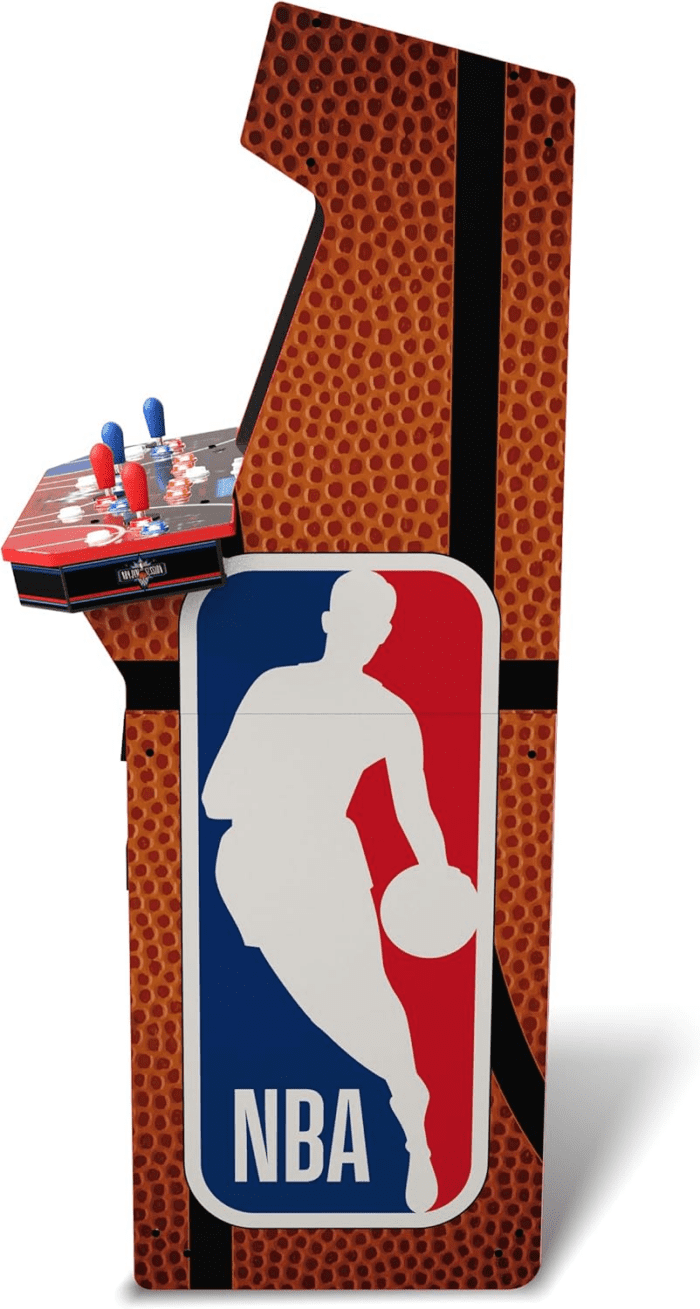 NBA Jam 30Th Anniversary Deluxe Arcade Machine, Built for Your Home, 5 Foot Tall Cabinet with 3 Classic Games - Image 4