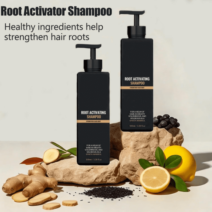 Root Activator Shampoo, Hair Growth Root Activating Shampoo, Natural Formula, Hair Growth for Men and Women (100ML) - Image 6