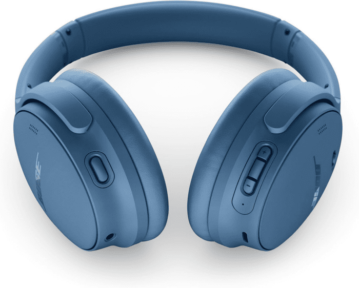 Quietcomfort Bluetooth Headphones, Wireless Headphones, over Ear Noise Cancelling Headphones with Mic, up to 24 Hours of Battery Life, Blue Dusk - Limited Edition Color - Image 4