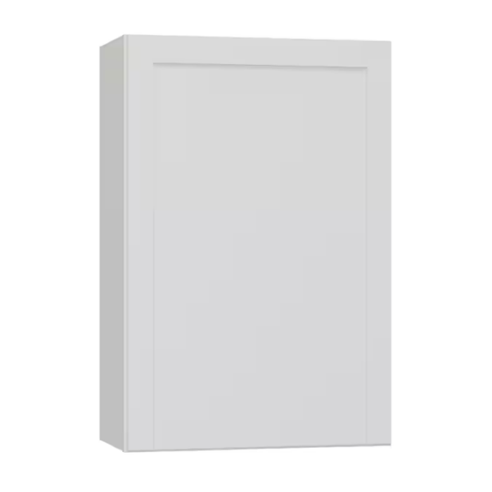 Arcadia 30-In W X 30-In H X 12-In D White Wall Fully Assembled Cabinet (Recessed Panel Shaker Door Style) - Image 23