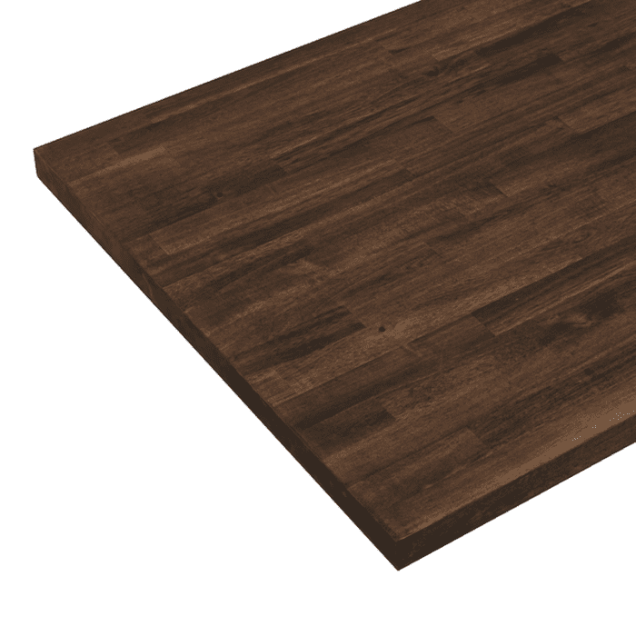 4-Ft X 25-In X 1.5-In Espresso Stain Acacia Butcher Block Countertop