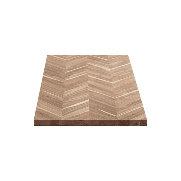 4-Ft X 25-In X 1.5-In Natural Chevron Acacia Butcher Block Countertop - Image 12