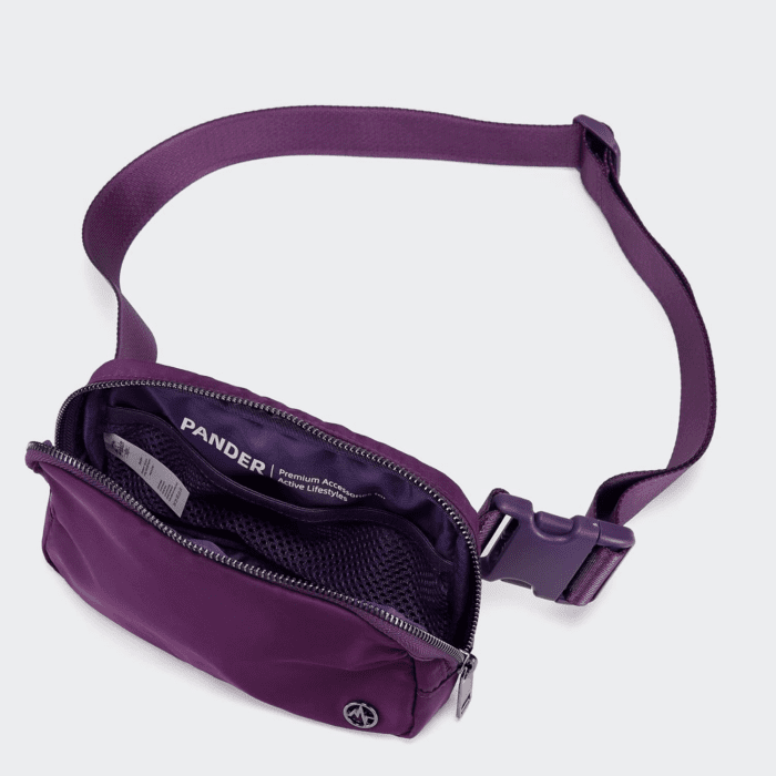 Cross Body Fanny Pack for Women, Fashion Waist Packs, Crossbody Bags, Belt Bag with Adjustable Strap (Dahlia). - Image 5