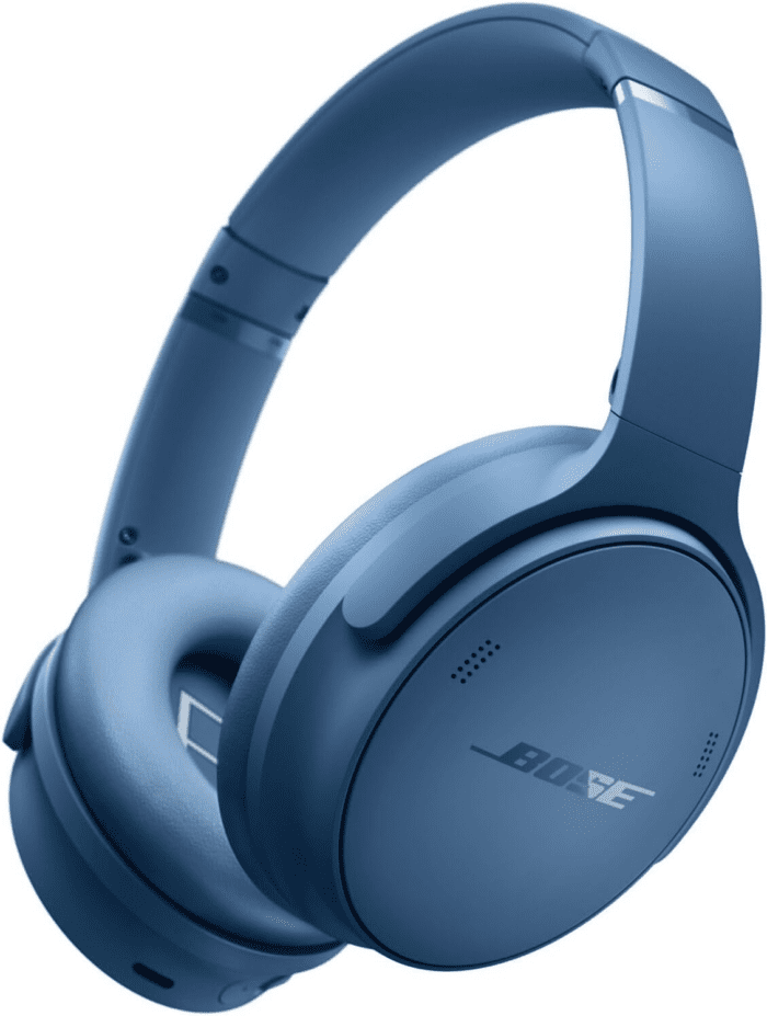 Quietcomfort Bluetooth Headphones, Wireless Headphones, over Ear Noise Cancelling Headphones with Mic, up to 24 Hours of Battery Life, Blue Dusk - Limited Edition Color