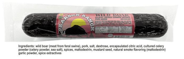 Game Meat Summer Sausage Variety Pack of 5 Elk, Buffalo Wild Boar, & Fender Blend (Rabbit, Alligator, Venison, Elk, Buffalo) Exotic Meat Summer Sausage Pack, Gluten-Free - Image 4