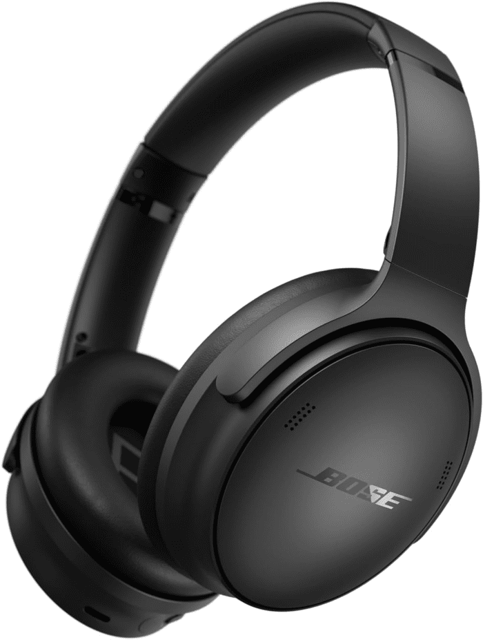 Quietcomfort Bluetooth Headphones, Wireless Headphones, over Ear Noise Cancelling Headphones with Mic, up to 24 Hours of Battery Life, Black