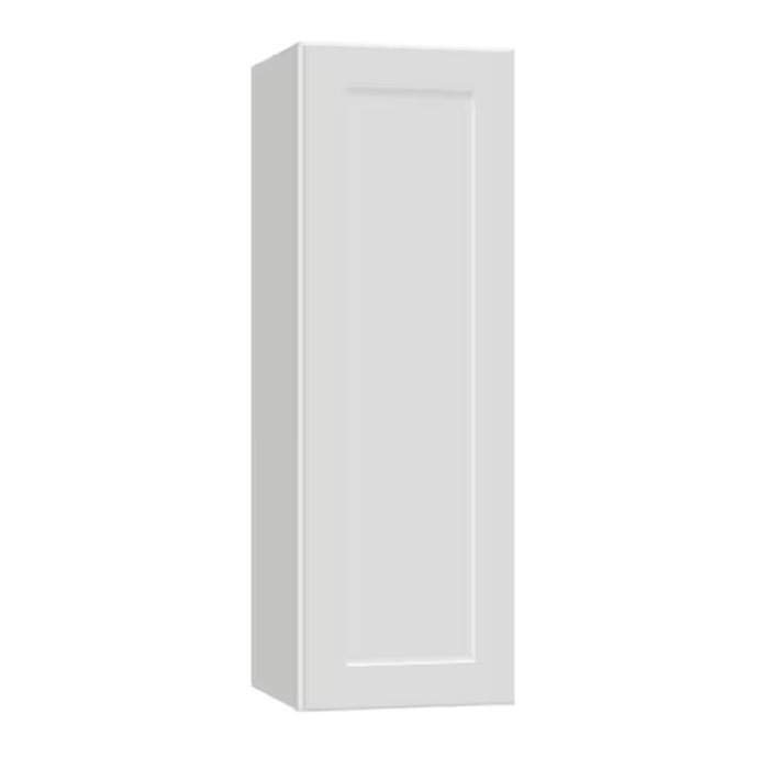 Arcadia 30-In W X 30-In H X 12-In D White Wall Fully Assembled Cabinet (Recessed Panel Shaker Door Style) - Image 24