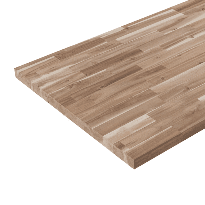 8-Ft X 25-In X 1.5-In Finger-Jointed Natural Acacia Butcher Block Countertop