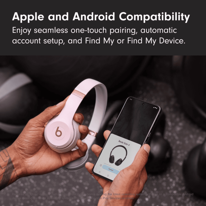 Solo4 with Applecare+ for Headphones (2 Years) - Cloud Pink - Image 6