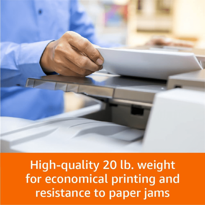 Multipurpose Copy Printer Paper, 8.5" X 11", 20 Lb, 3 Reams, 1500 Sheets, 92 Bright, White - Image 5