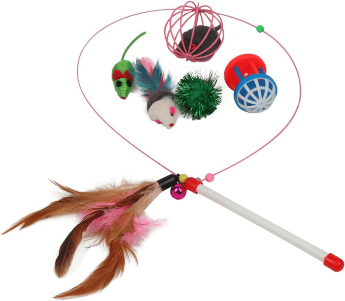 Cat Toys Variety Pack for Kitty 20 Pieces - Image 3